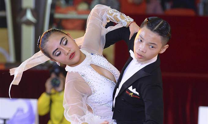 2016中国-东盟国际体育舞蹈公开赛开赛