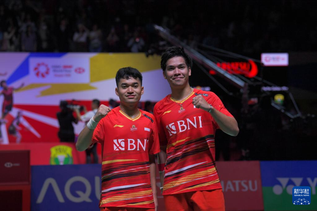 羽毛球——印尼大师赛：卡尔南多/马丁男双夺冠
