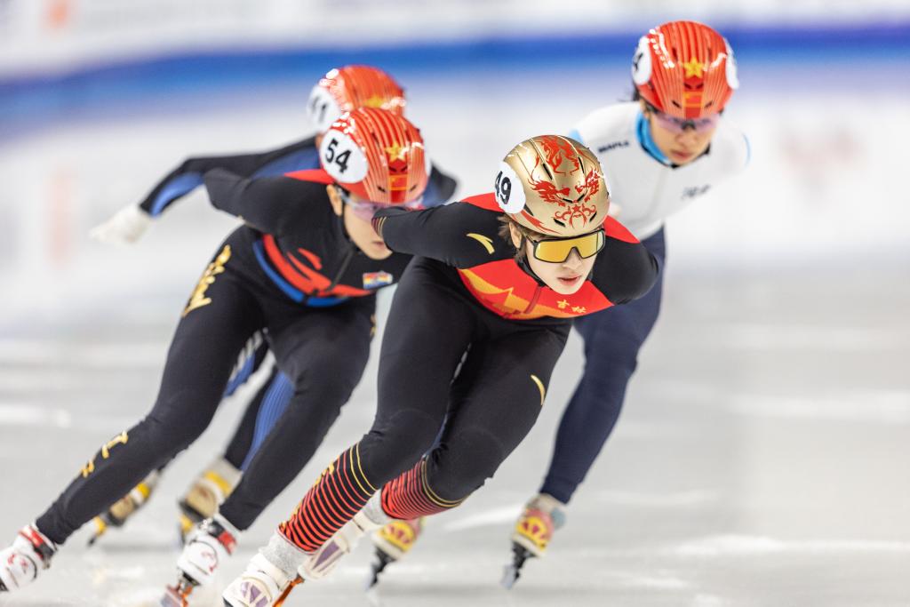 全冬会短道速滑公开组：女子1000米预赛名将云集