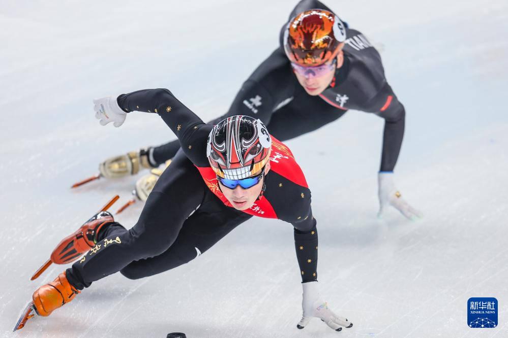全冬会｜短道速滑公开组男子5000米接力半决赛赛况