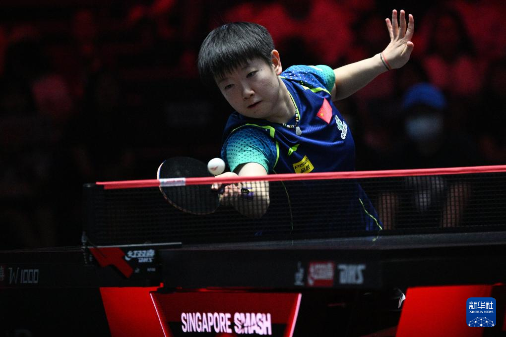 乒乓球——WTT新加坡大满贯：孙颖莎晋级八强