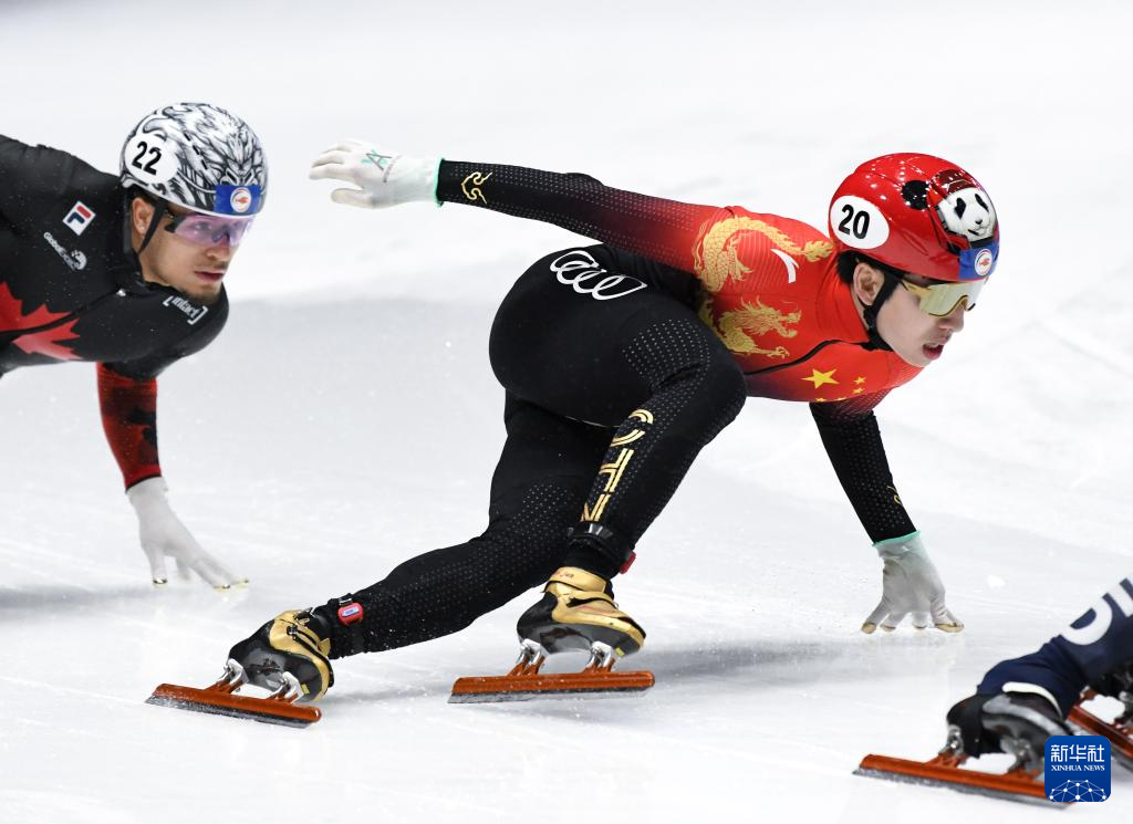 短道速滑——世锦赛：林孝埈晋级男子500米四分之一决赛