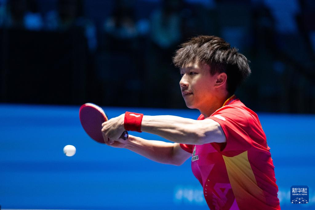 乒乓球——澳门世界杯：林高远平托米斯拉夫·普卡