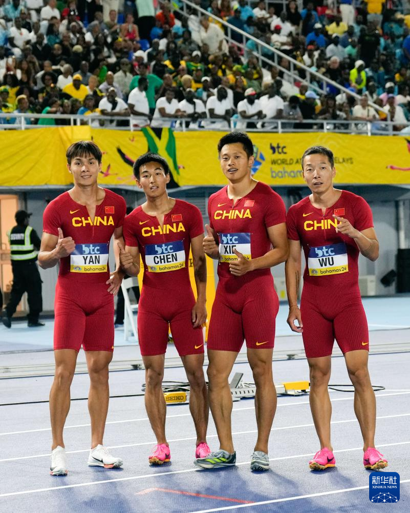 巴黎奥运会｜田径——中国男子4X100米接力队锁定巴黎奥运会“席位”