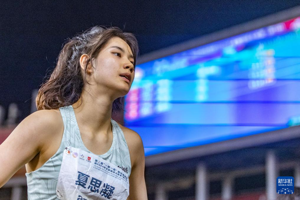 田径——全国大奖赛第五站：夏思凝夺得女子100米栏冠军