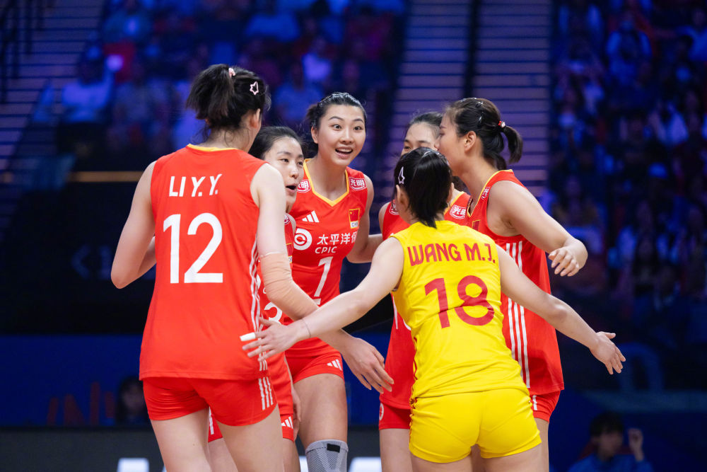 2024世界女排联赛：中国女排澳门站开门红
