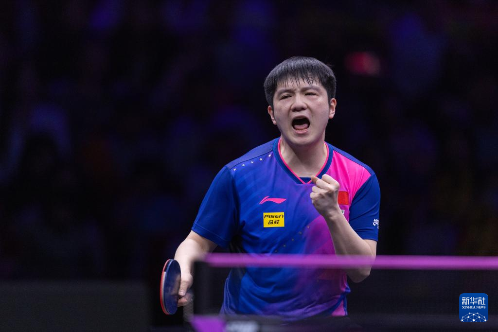 乒乓球——WTT重庆冠军赛：樊振东夺冠