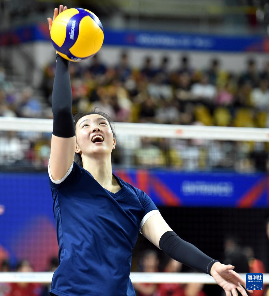 排球——中国队备战世界女排联赛香港站比赛