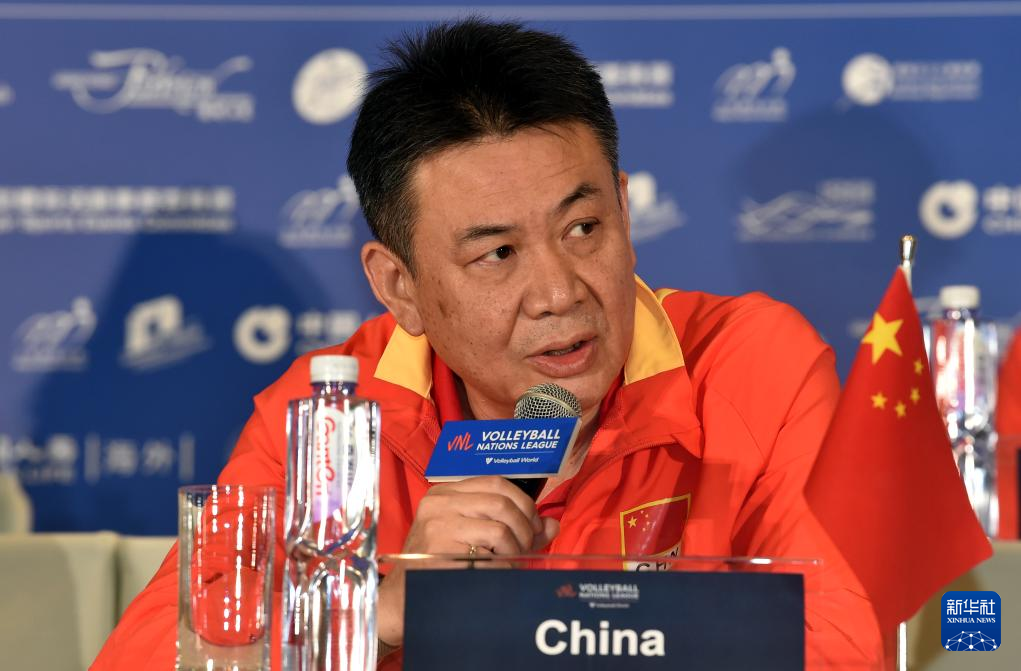 世界女排联赛中国香港站举行赛前新闻发布会