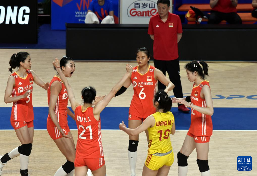 排球——世界女排联赛香港站：中国队胜波兰队