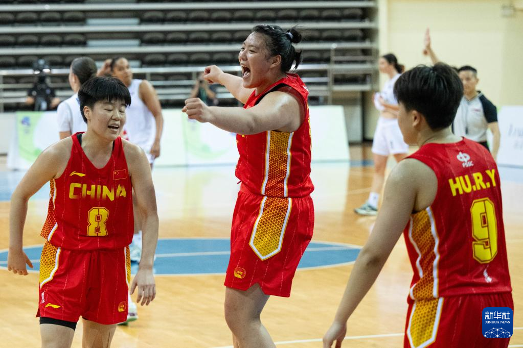 篮球——中国女队夺得世界中学篮球锦标赛冠军