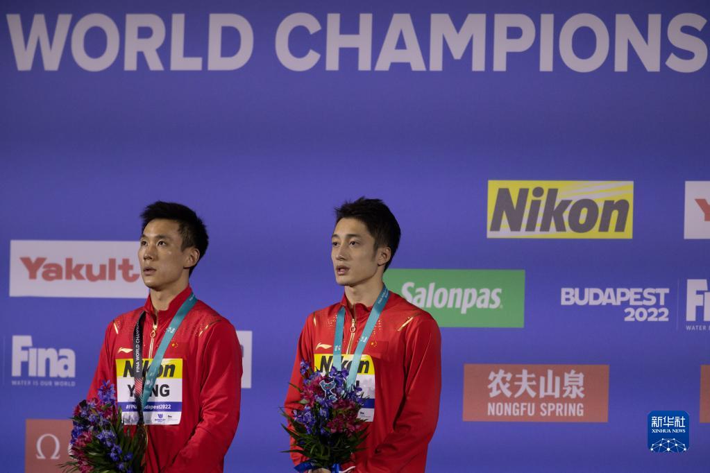 《【恒耀网上平台】游泳世锦赛：练俊杰/杨昊获得男子双人10米台冠军》