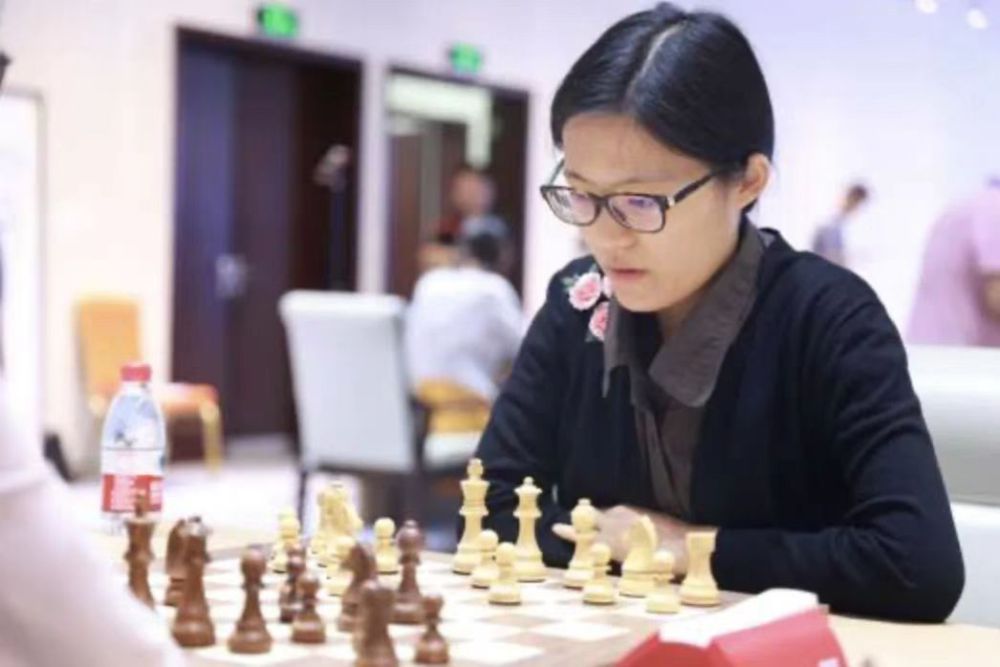 第19届亚运会国内象棋中国女队台甫单发生