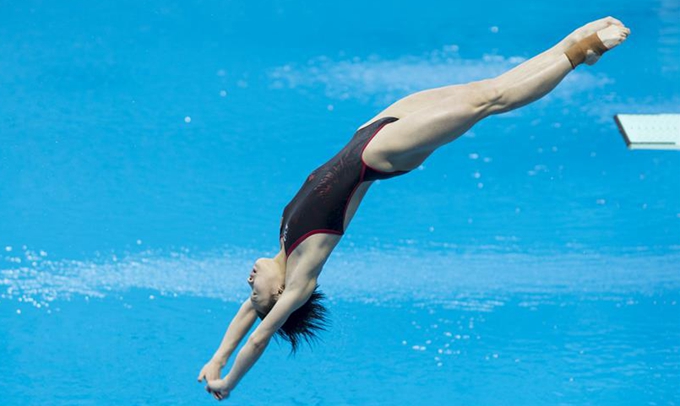 跳水全国冠军赛：昌雅妮获女子一米跳板亚军