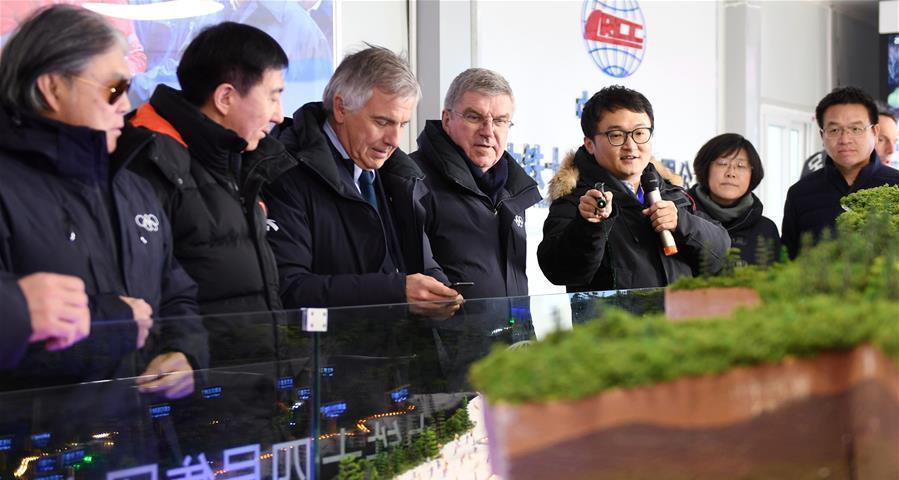 巴赫考察2022年北京冬奥会筹办进展