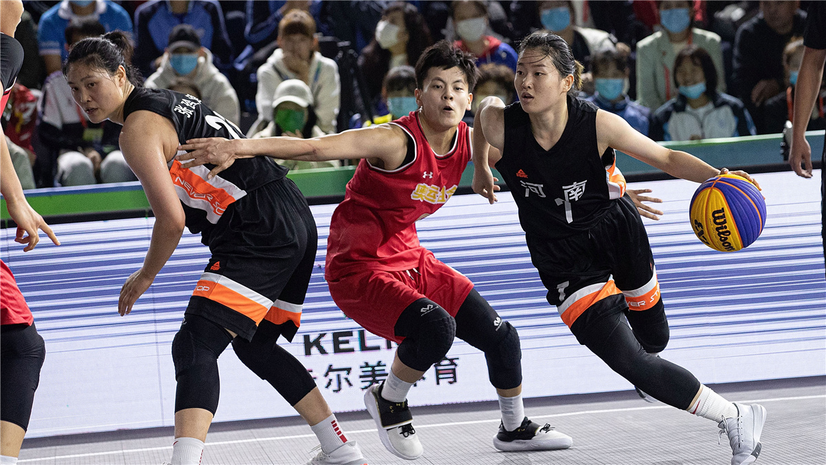 全运会-三人篮球女子成年组决赛：联合队夺冠