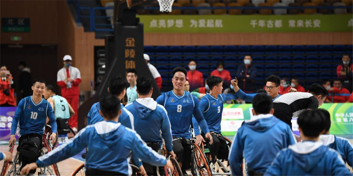 残运会——轮椅篮球：广东男队夺冠