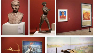 160余件作品亮相“迎冬奧·美在逐夢”中國美術館藏體育題材美術作品展