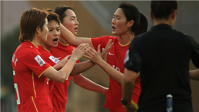 女足亚洲杯｜中国女足3:1逆转越南 王霜两传一射