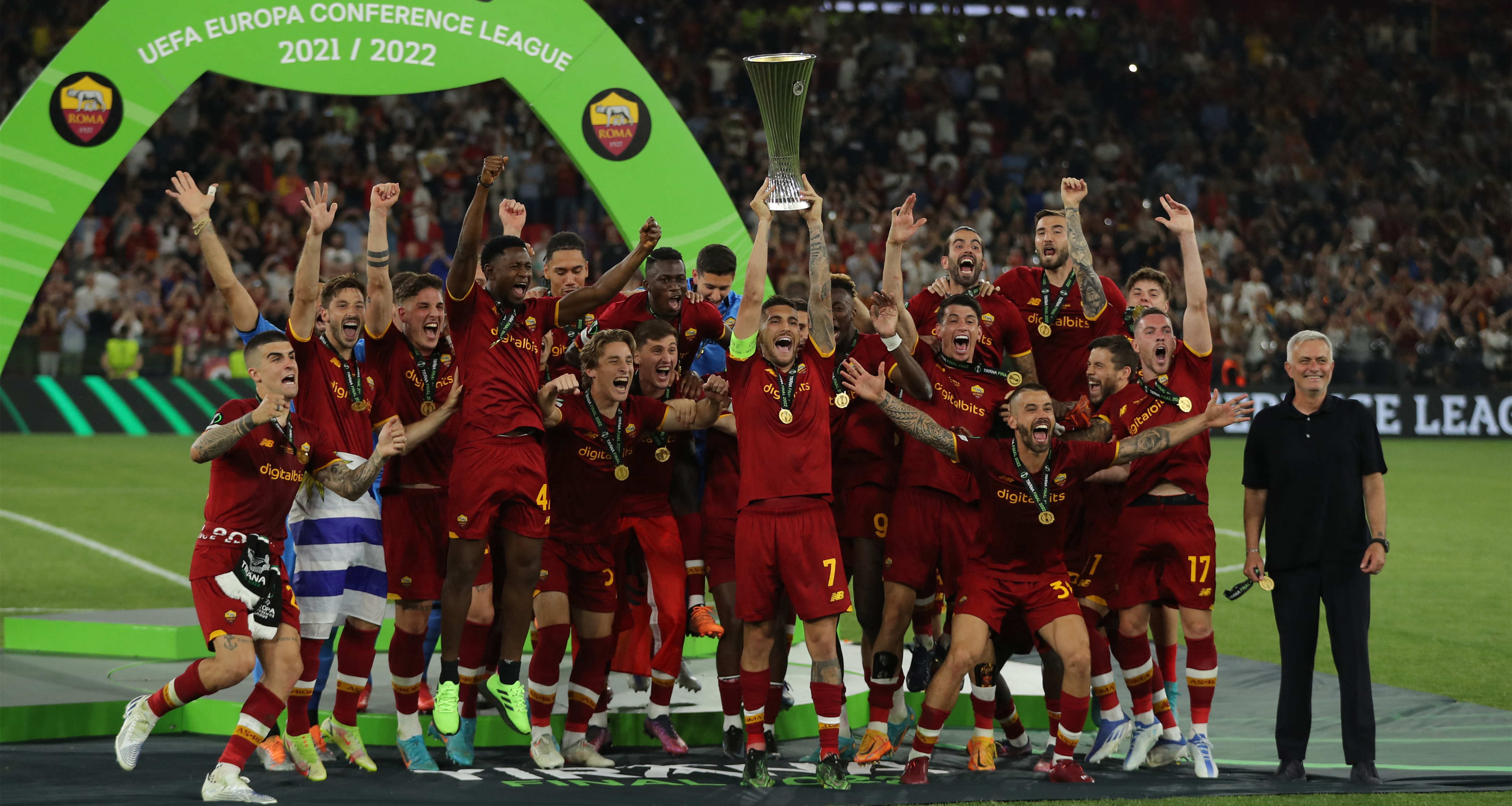 欧协联决赛：罗马夺冠