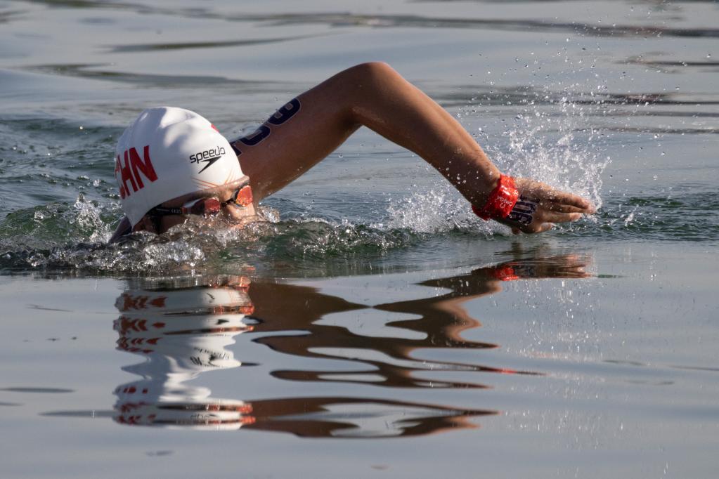 游泳世锦赛：公开水域男子25公里赛况