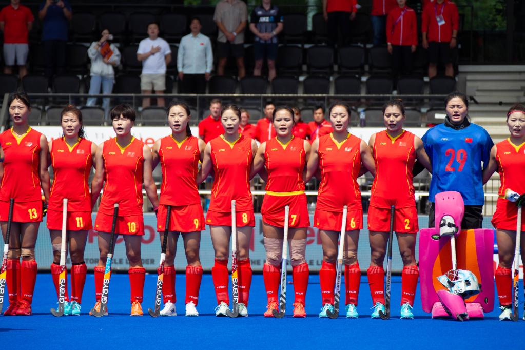 女子曲棍球世界杯：中国战平新西兰