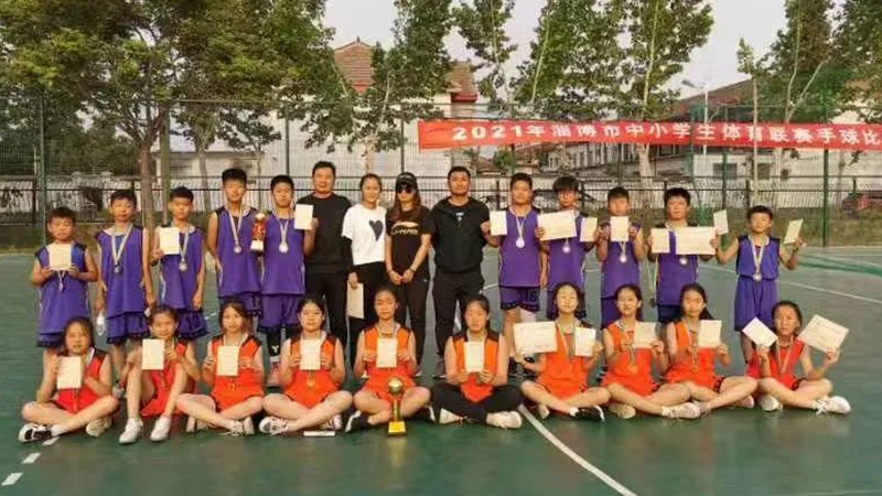 淄博马桥实验小学：手球让孩子爱上体育