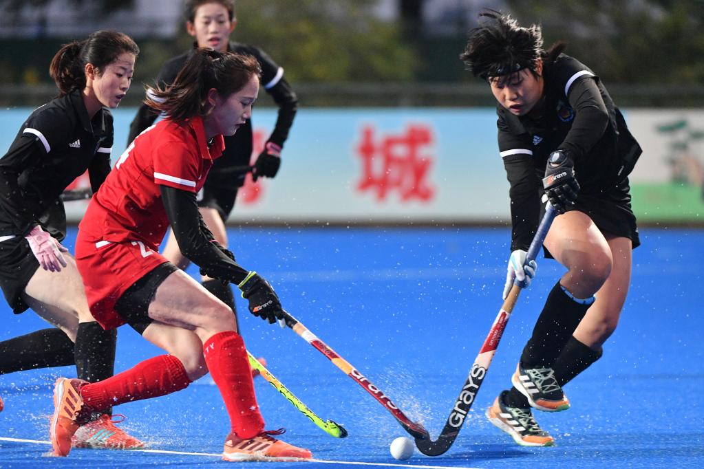 全国青年女子曲棍球锦标赛：江苏胜吉林
