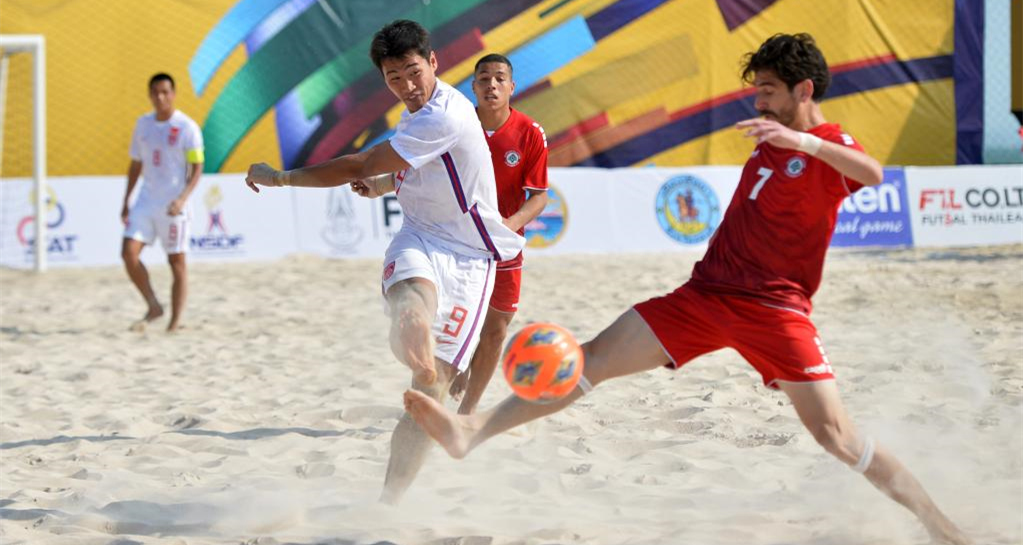 沙滩足球——亚洲杯：中国胜黎巴嫩