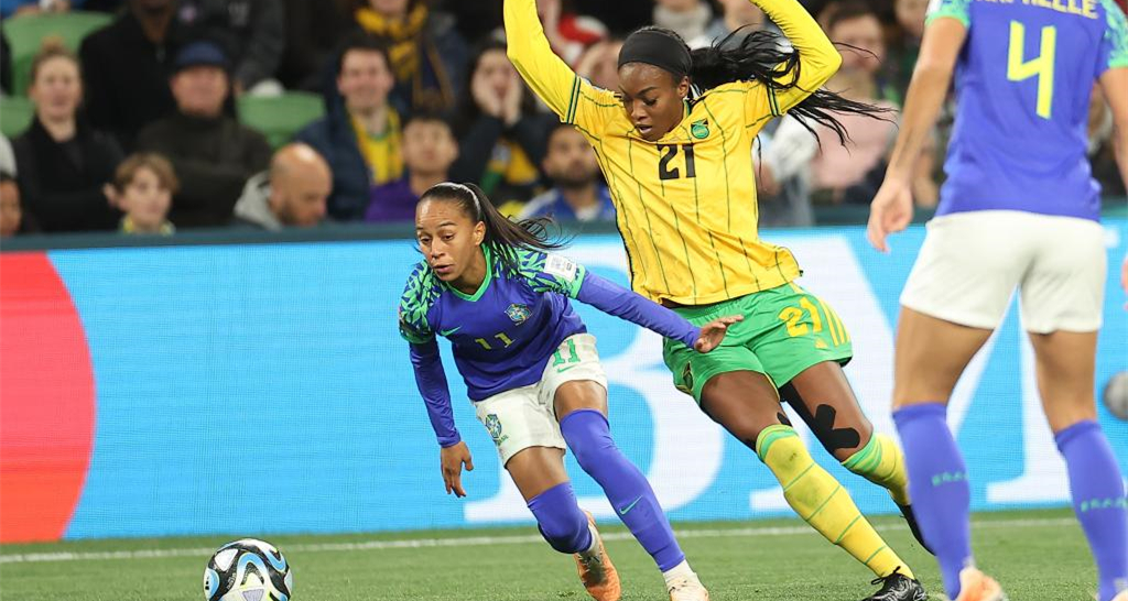 女足世界杯｜小组赛：牙买加队平巴西队
