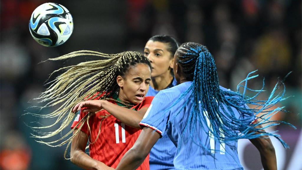 女足世界杯｜足球——八分之一决赛：法国队胜摩洛哥队晋级八强