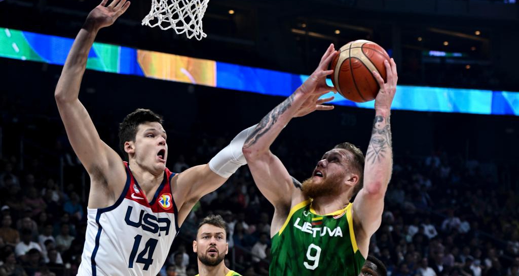 篮球——世界杯：美国队不敌立陶宛队