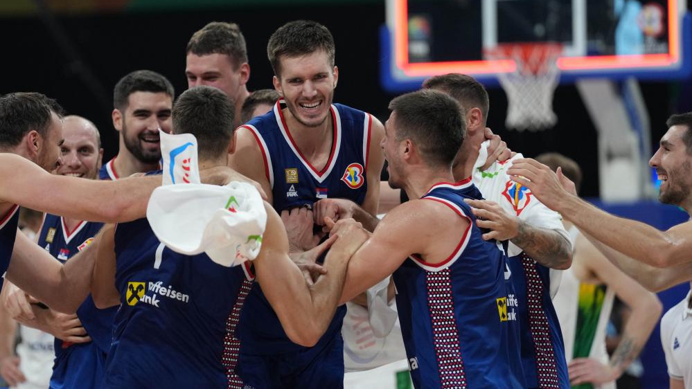 篮球世界杯——塞尔维亚队晋级四强