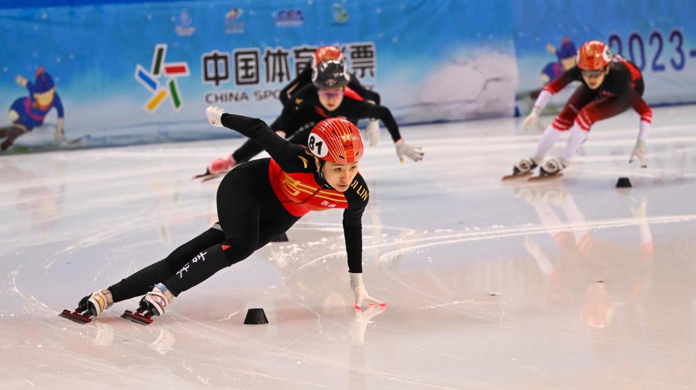 中国杯短道速滑精英联赛（呼和浩特站）女子公开组500米决赛赛况