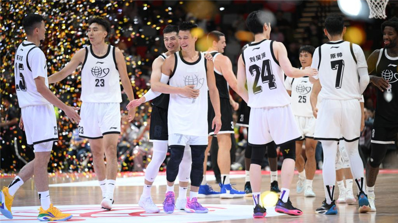 篮球——“2023第十一届姚基金慈善赛”在澳门举行