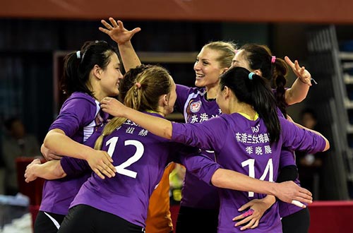 女排聯賽決賽：八一不敵上海