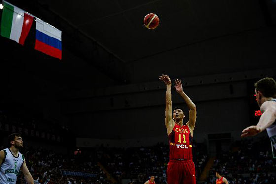 中欧男篮锦标赛：中国夺冠