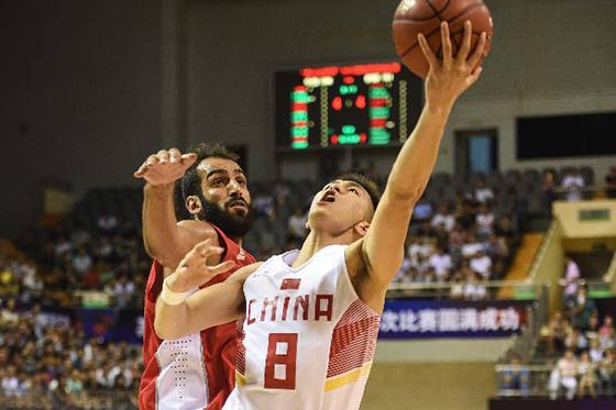 国际男篮挑战赛：中国68-64胜伊朗