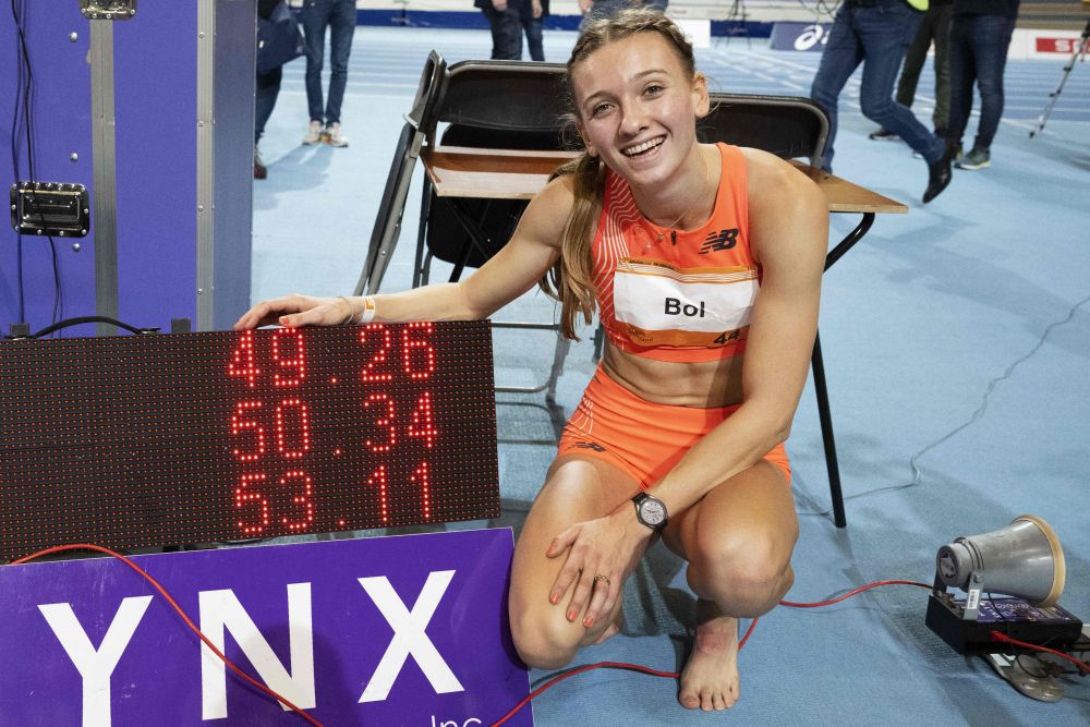 荷兰女将波尔打破尘封近41年室内400米世界纪录