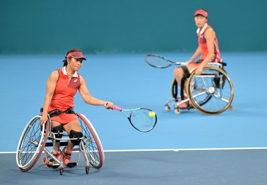 杭州亚残运会|中国队晋级轮椅网球女双决赛