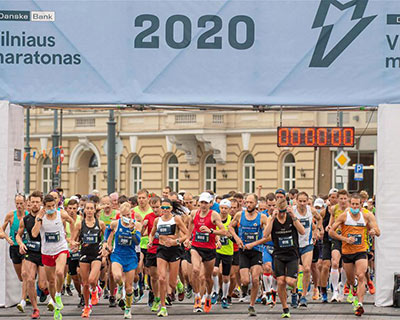 立陶宛举办维尔纽斯国际马拉松赛