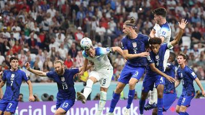 英格兰0:0战平美国 晋级悬念留至第三轮