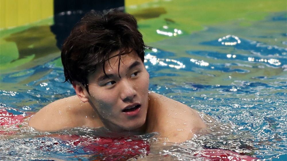 全国春季游泳锦标赛：王长浩刷新男子50米蝶泳全国纪录夺冠