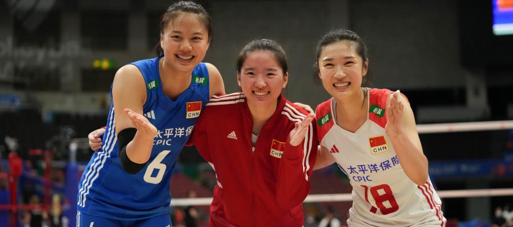 世界女排联赛：中国队胜德国队