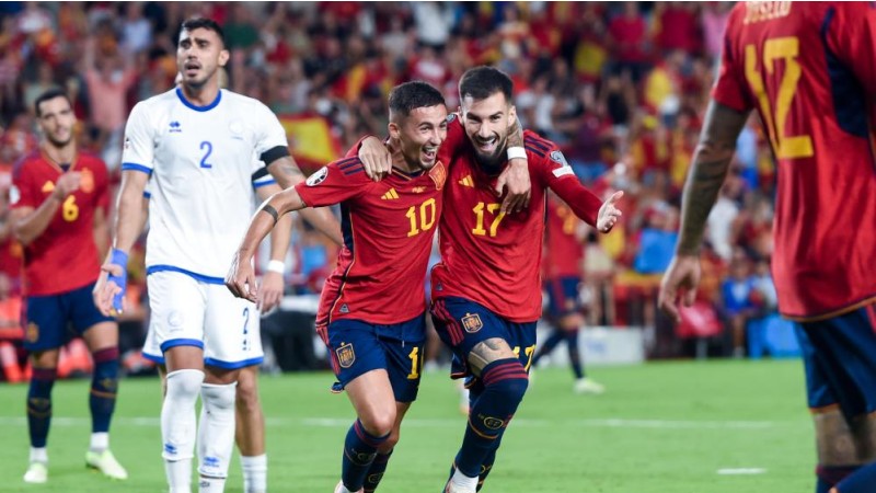 足球——欧锦赛预选赛：西班牙胜塞浦路斯