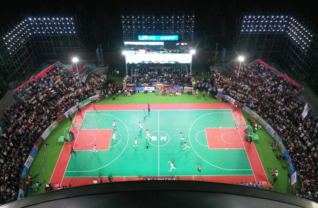 篮球——2023年河南省和美乡村篮球大赛总决赛开赛